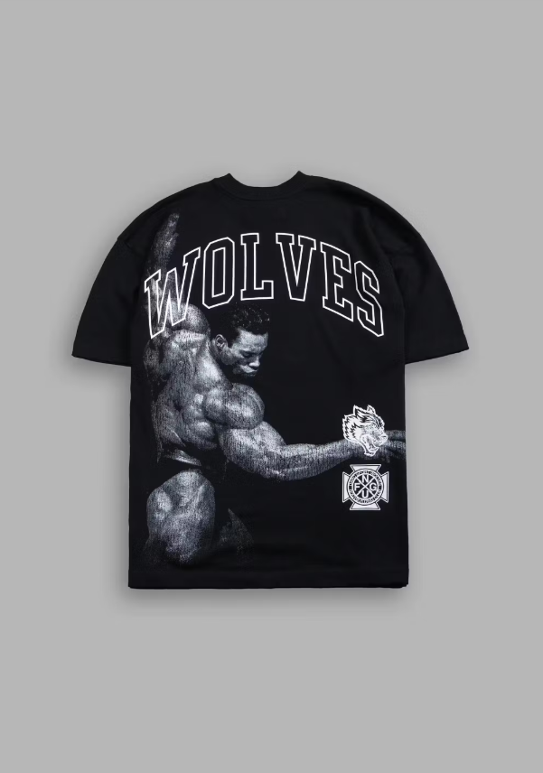 Kevin Premium Oversized Tee in Black