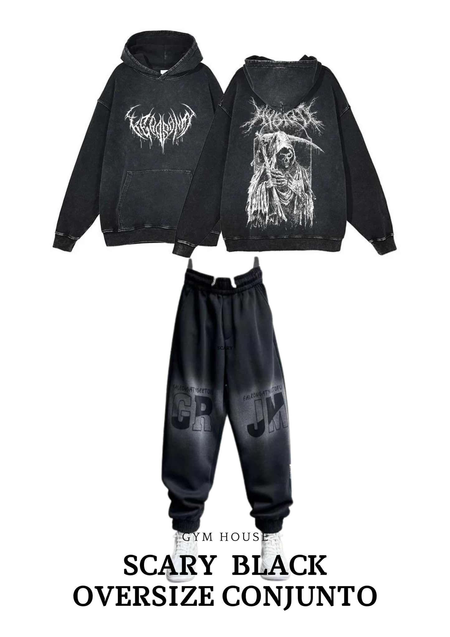 Scary black Oversize â CONJUNTO