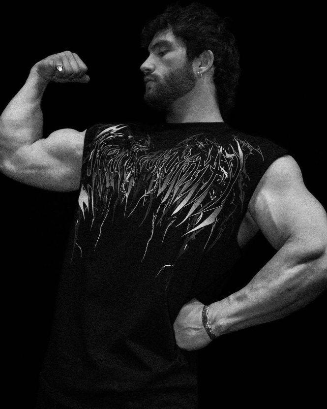 BREATHEDIVINITY - SLEEVELESS BAYBLACK