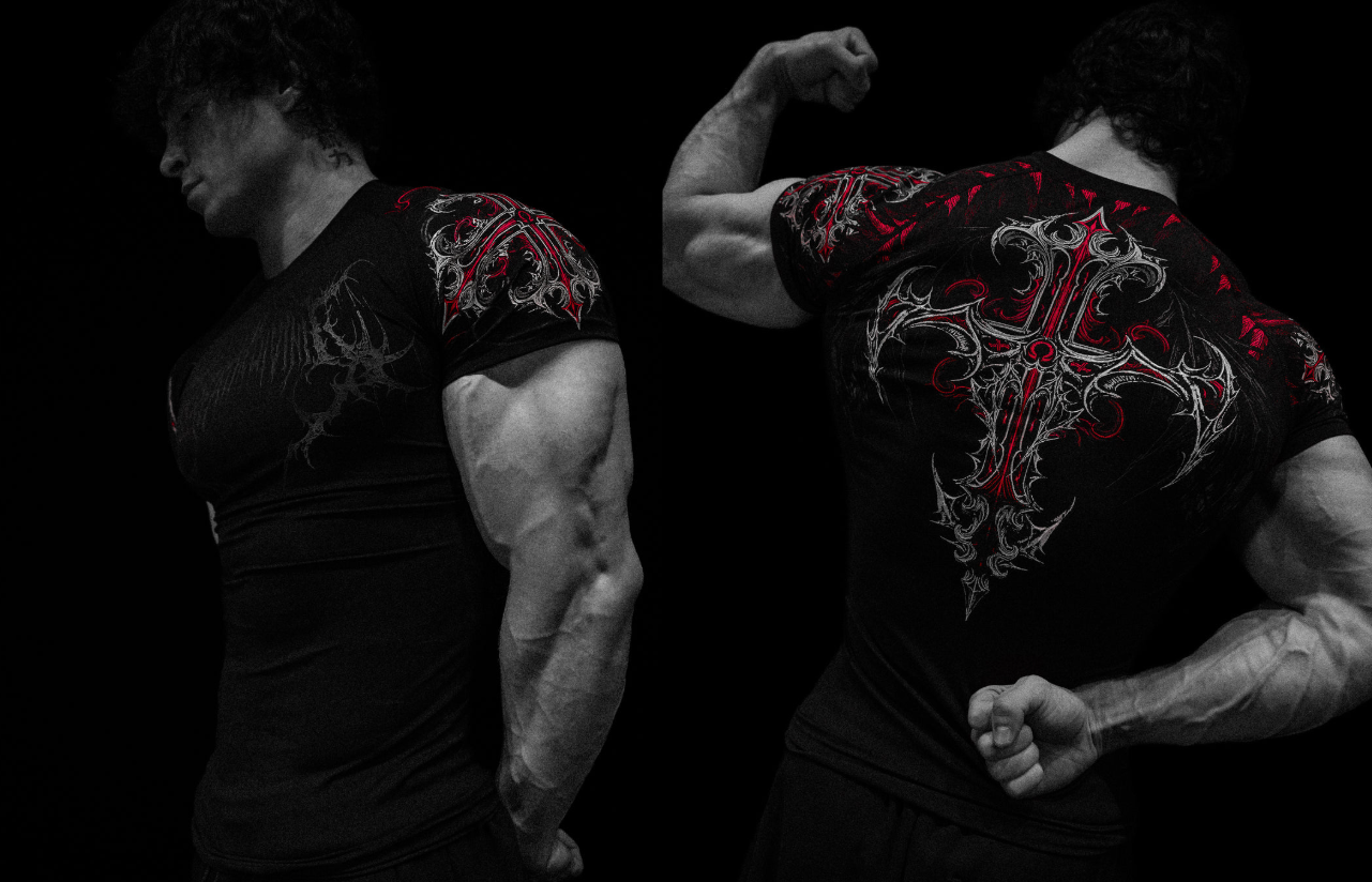 Void Tech™ Fallen Knight Short Sleeve Compression [MAGMA]