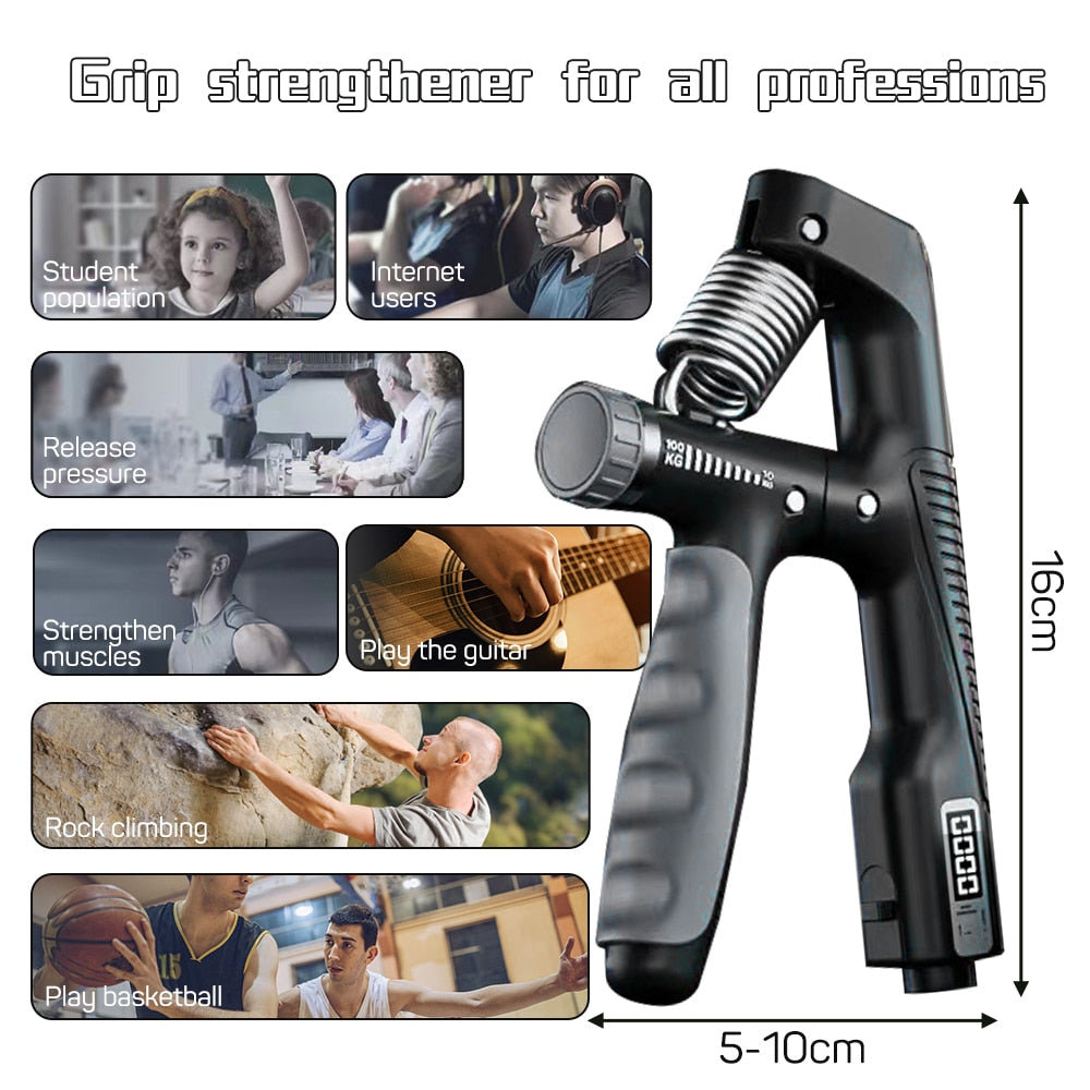 Hand Gripper - Fortalecedor de Agarre de Mano Definitivo