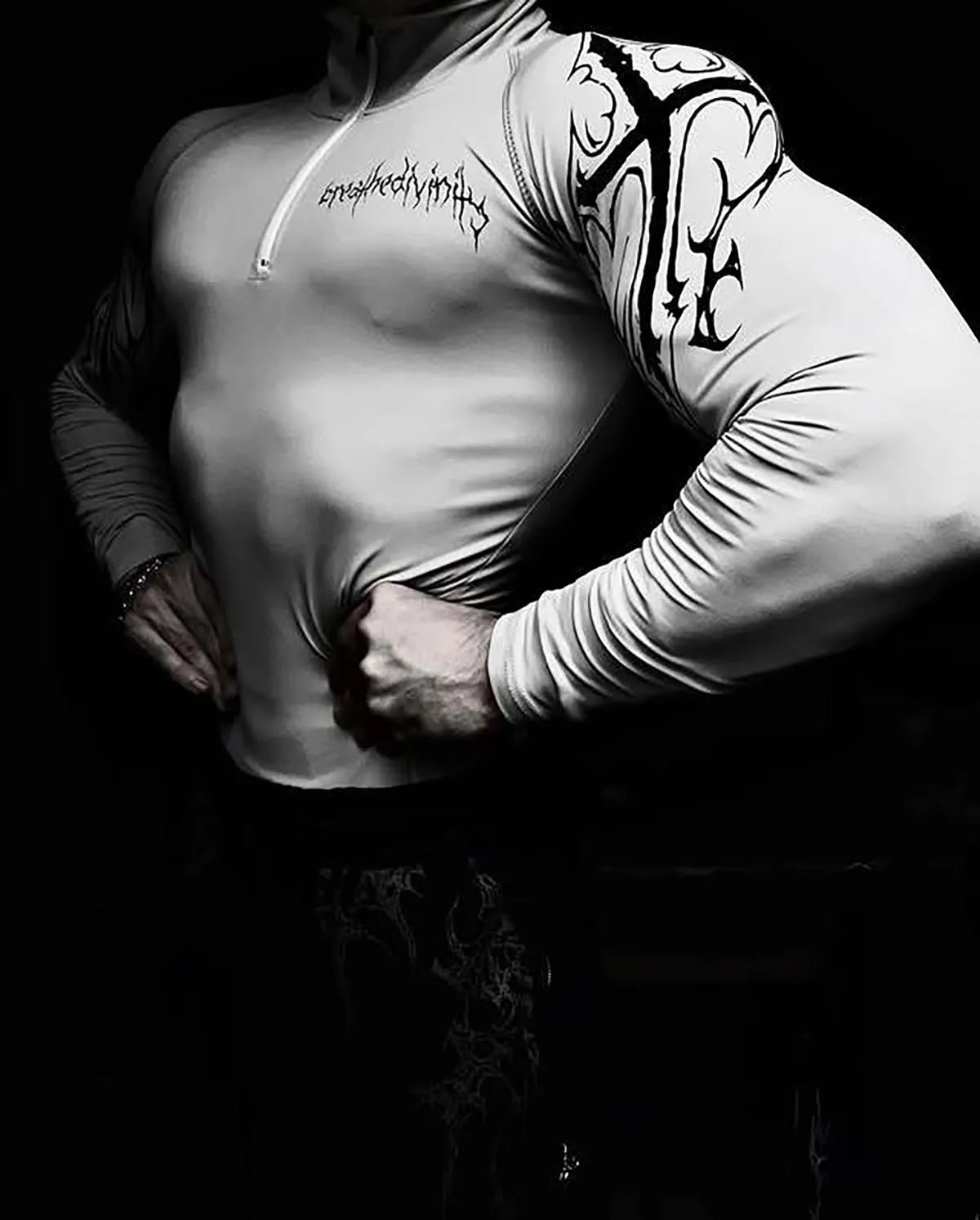BREATHEDIVINITY Zipper Half